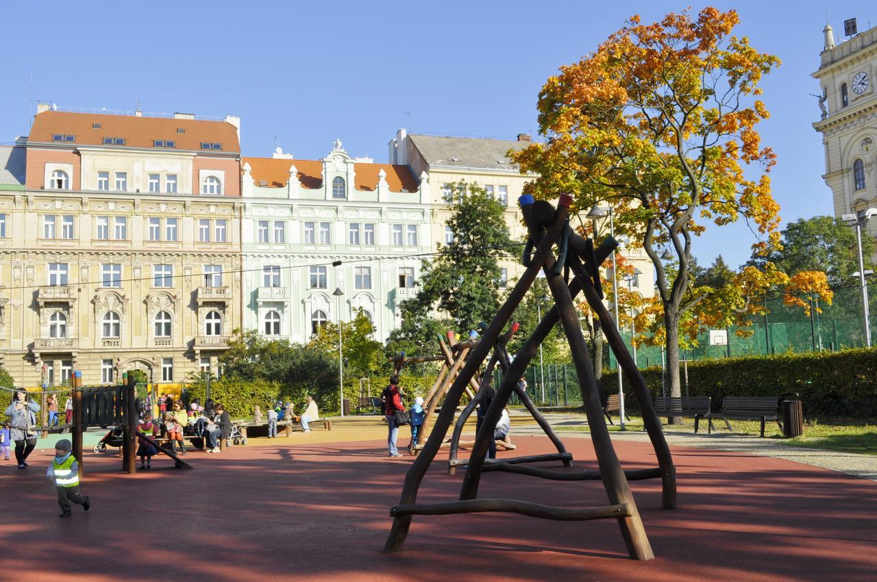 Wonderful Apartment In Vinohrady Praag Buitenkant foto